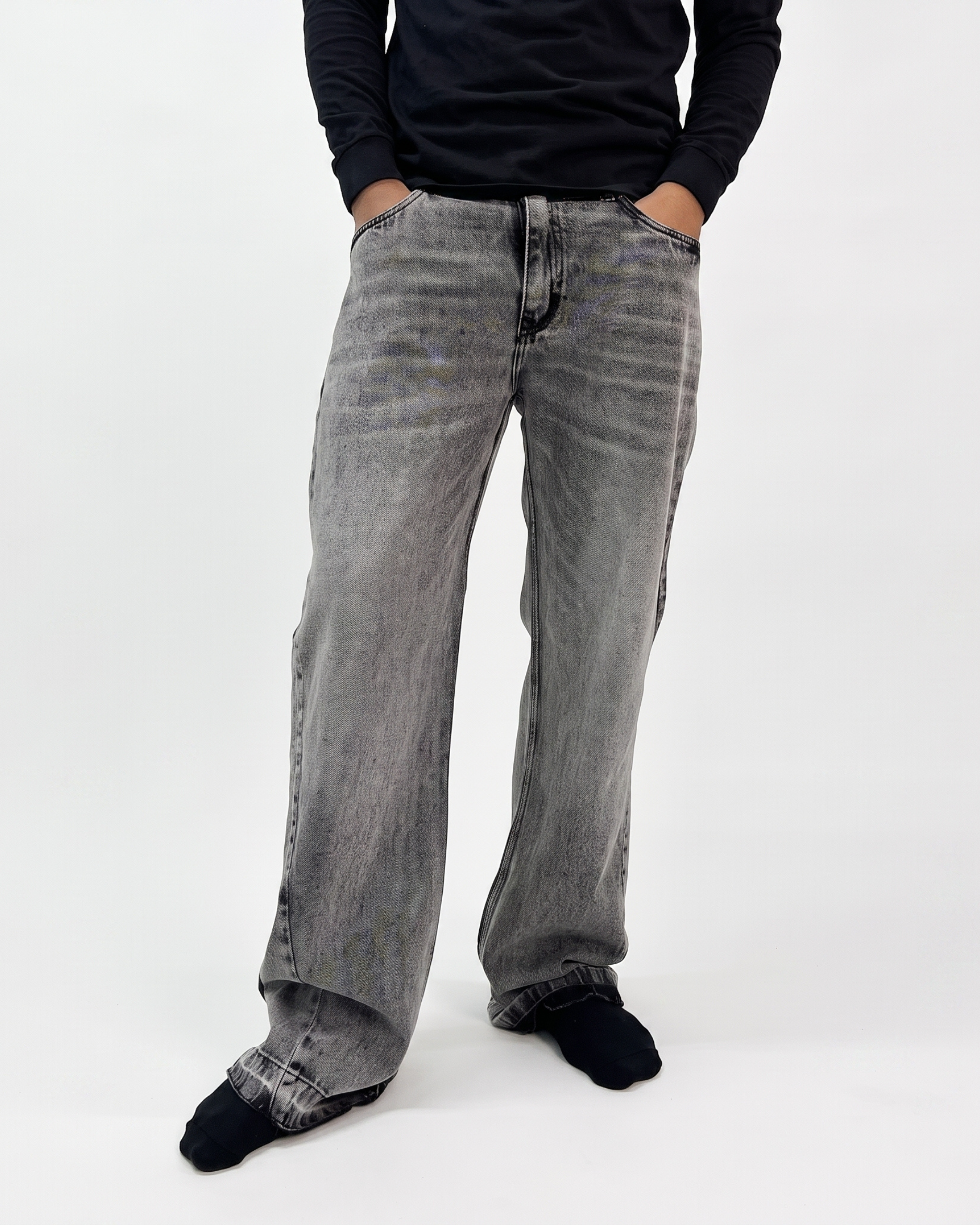 Calça Jeans Flare