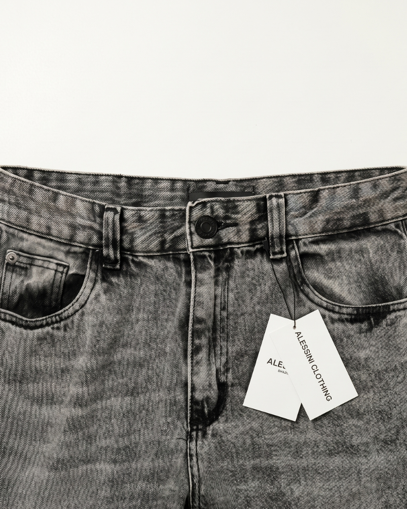 Calça Jeans Bootcut Grisalha